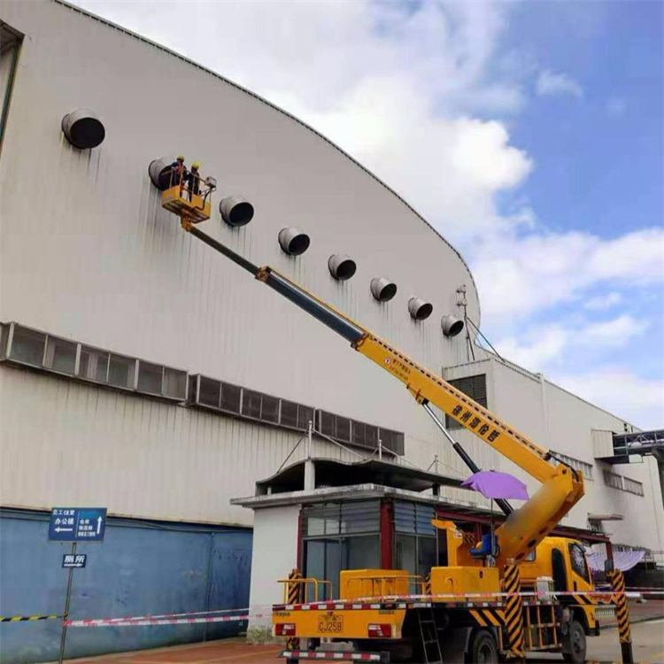 黄埔高空作业车出租服务：专业广告牌安装解决方案